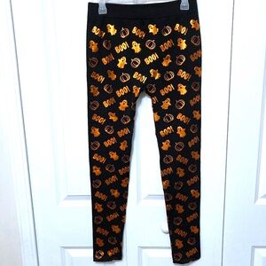 Halloween Pumpkin & Ghost Design Leggings